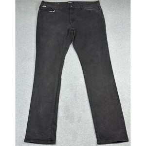 Trukfit Jeans Mens 40x34 Black Stretch Denim Slim Fit Midrise Midweight